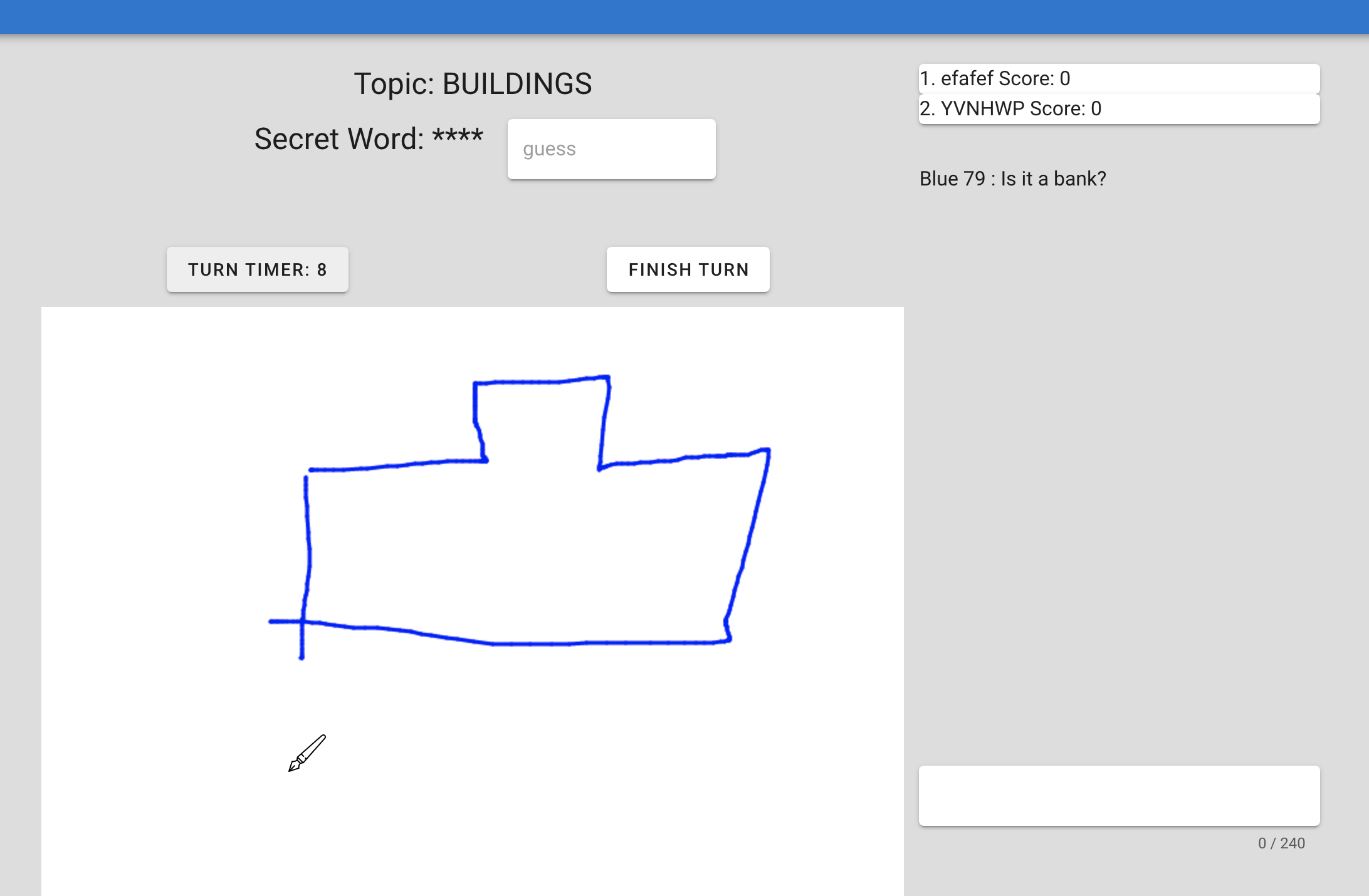 Drawing game screenshot